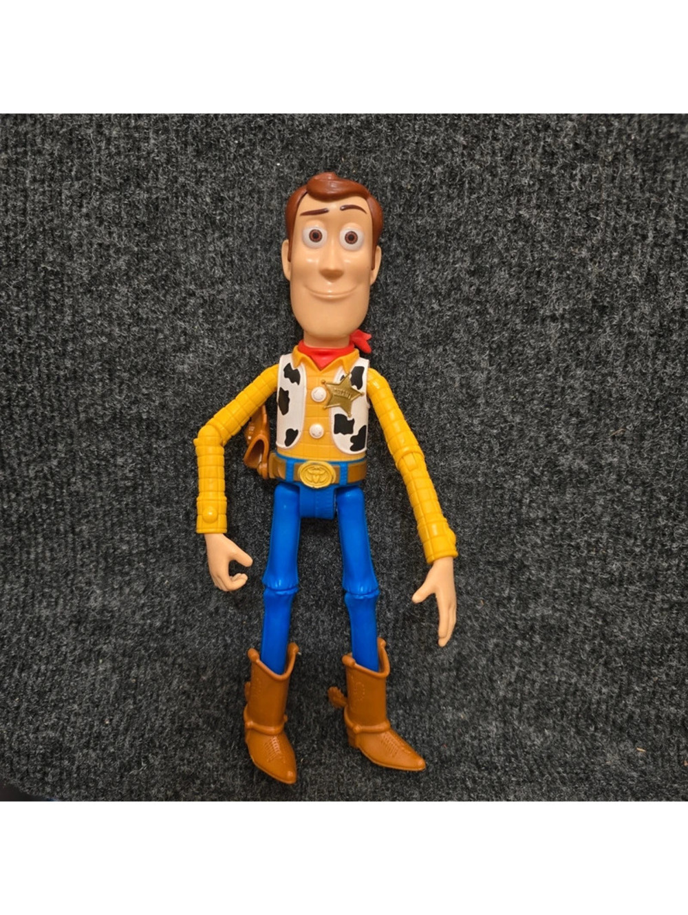 Disney Pixar Toy Story Woody 12" Talking Action Figure Pull String No Hat